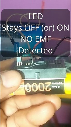 Simple EMF Detector & Electroscope Circuit #electronic #diyprojects #4017 #circuits #electronics