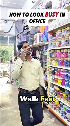 How to Look Busy at Work (Without Getting Caught) | Office Survival Tips #officework #careertips