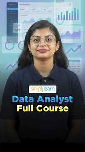 🔥Data Analyst Full Course : Master the Skills You Need to Excel #shorts #simplilearn