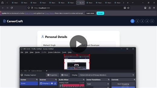 #75daysfullstackai #reactjs #frontenddeveloper #buildinpublic #webdevelopment #75daysfullstackai | MAHESH KUMAR SAW