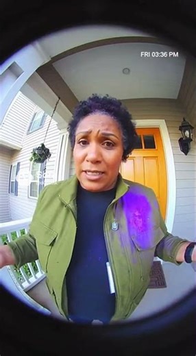 She Came Back Yelling in Color (Caught on Ring Camera)
