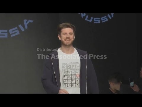 Sports fashion brand Putin Team Russia presents collection at Moscow Fashion Week