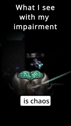 I'm a Blind Gamer… and I Defeated Moon Lord in Calamity Mod! #blindgamer #terraria #terrariamods