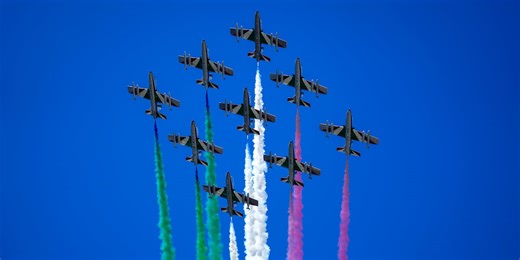 Italian Air Force flyover planned for Las Vegas Strip