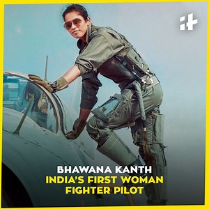 140K views · 4.9K reactions | Lieutenant #BhawanaKanth has created history by becoming the first woman to qualify for combat missions on a fighter jet. Indian Air Force | Indiatimes | Facebook