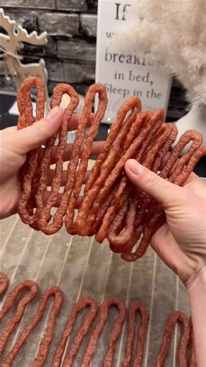 We made kabanos “for a test” and ate them in 5 minutes! Save the recipe and cook🔥