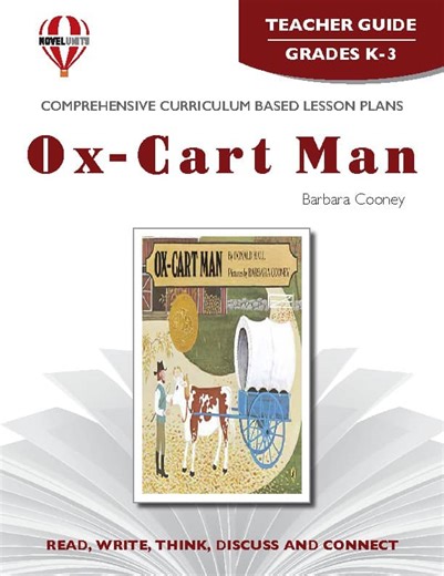 Ox-Cart Man Novel Units® Teacher Guide Novel Study