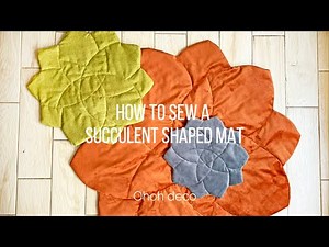 How to sew a Play Mat