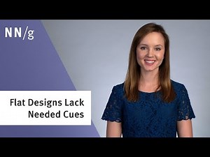 Flat UI Elements Lack Clickability Clues and Cause Confusion