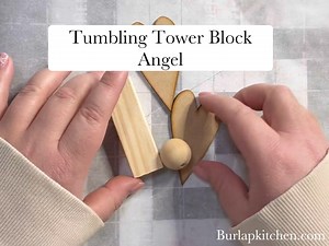 Tumbling block Angel | Burlap Kitchen