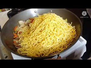 How to Cook fried Miki Noodles
