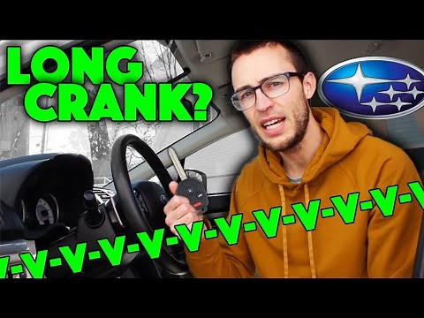 Long Crank on Your Subaru? Try This