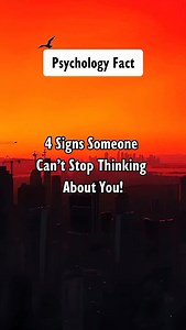 2.8K views · 812 reactions | 4 Signs Someone Can’t Stop Thinking About You! #reels | Crush Psychology | Facebook