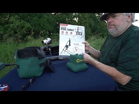 Quick Review! Allen Resetting Steel Target For Rimfire & Airguns Using My 125th Anniversary HW50S