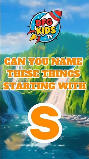 What starts with S? ⭐ | ABC Song for Kids | Learn Letter S 🎶