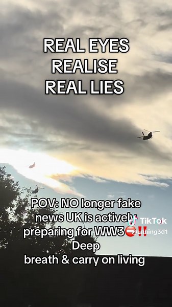 The UK’s 2025 National Security Strategy states that for the first time in many years the government must actively prepare for the possibility of the homeland facing direct threats, potentially in a wartime. .Gov.uk #ww3iscoming #ww3 #war #armyhelicopter #worldwar3