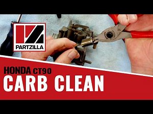 Honda CT90 Carb Cleaning | How to Rebuild on a CT90 | OEM vs Aftermarket Carb | Partzilla