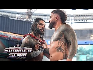 Roman Reigns & Jey Uso vs. Bron Breakker & Bronson Reed: SummerSlam 2025 highlights