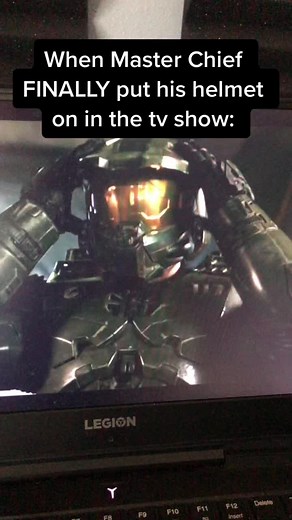 Master Chief Helmet Drama in the TV Show