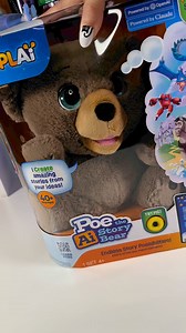 Poe the Ai Story Bear 🐻 #SkyrocketToys #PoeAIStoryBear #AItoys #RenBeanieRocks #asmr #freeproduct | Dream Team’s World