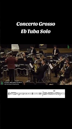 Bourgeois Concerto Grosso Tuba Solo #brass #tuba #trombone
