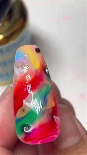 Abstract art nail 🖼️ #naildesign #art #nailart #nails #tutorial #nailtutorial
