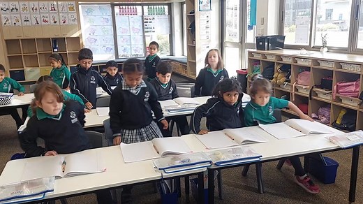 SLANT in Foundation Ever wondered how we help students stay focused and ready to learn? Meet SLANT - a simple classroom routine that's making a real difference! What is SLANT? S - Sitting Still L - Lean Forward A - Arms Folded N - Nod Your Head T - Track the Speaker Why Does It Work? Research shows that good posture promotes concentration. When students listen attentively, they receive clearer instructions and process information more effectively. SLANT puts students in the optimal position for