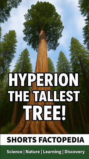 Tallest Tree on Earth – Hyperion Is Taller Than Skyscrapers! #TallestTree #Hyperion #RedwoodForest