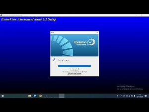 1. Install Examview (Question bank creation application for Moodle)