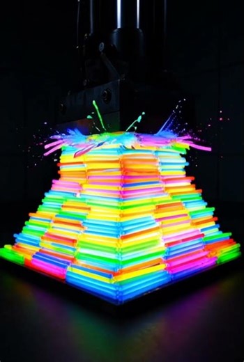 Hydraulic Press vs Extreme Color & Glass Objects | Ultimate Explosion Compilation 😱💥🌈