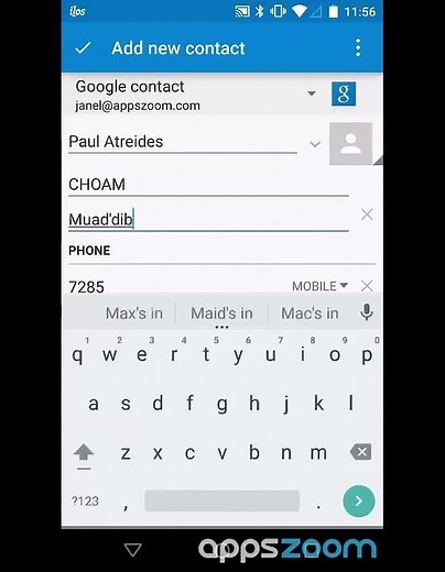 How To Manually Add A New Contact On Android