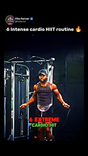 Fitness | Gym | Workouts on Instagram: "Yo, fitness freak! Ready to torch some calories and get your heart pumping? This high-intensity interval training (HIIT) workout is packed with killer exercises that will push you to your limits. Let's get started! 1. Jump Rope: Start with 100 reps of jumping rope. This classic cardio exercise gets your heart rate up and warms up your muscles. 2. Burpees: A full-body blast, burpees combine squats, push-ups, and jumps. Do 20 reps for a challenging workout. 