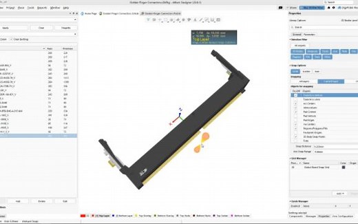 【封装库简介】73. 常见金手指连接器的PCB封装库集合