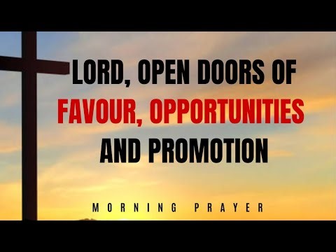 Morning Prayer for Breakthrough and Open Doors | Start Your Day with God’s Favor