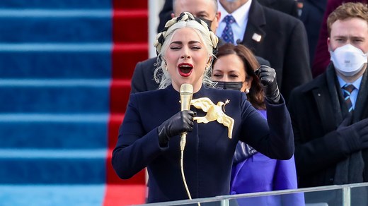 Watch Lady Gaga Perform the National Anthem at Joe Biden's Inauguration