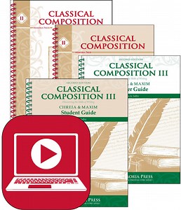 Classical Composition II & III: Narrative and Chreia & Maxim Set - Memoria Press: Classical Education