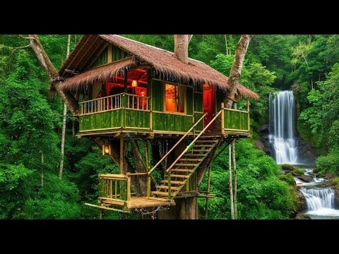 “Living High Above the Jungle – Treehouse Survival Begins!”.
