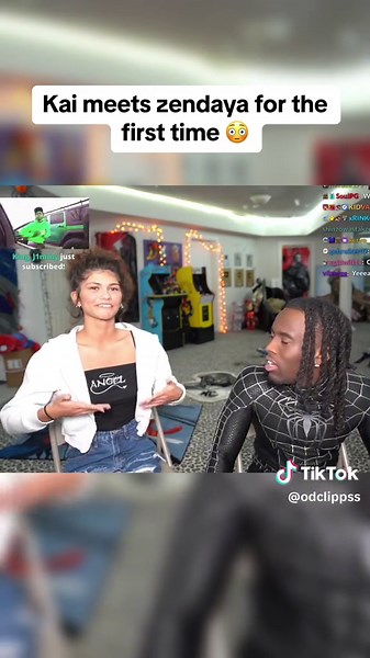 Kai Cenat Meets Zendaya for the First Time - PandaBuy