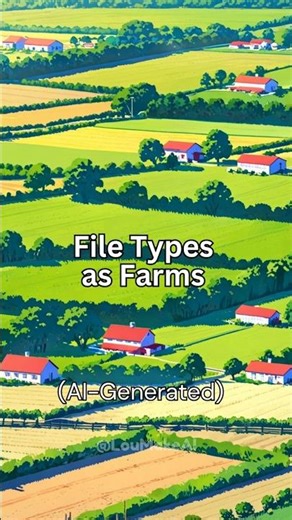 File Types as Farms | AI Generated
