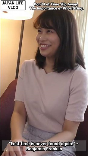 Don't Let Time Slip Away: The Importance of Prioritizing. (JAPAN LIFE VLOG Vida Japonesa)
