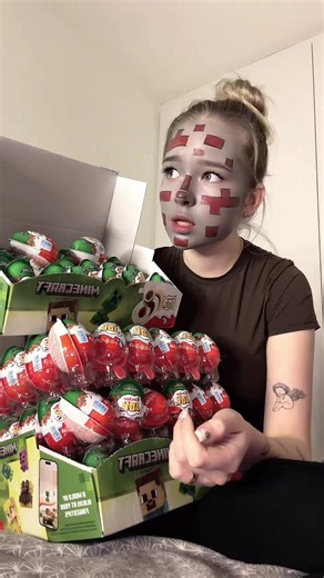 Распаковка уже в профиле 🥺🥺🥺 #Minecraft #kinderjoy #киндер #майнкрафт