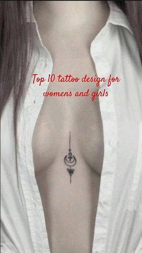 Top 10 Breast tattoo design for womens 🔥 #tattoo #trending #viral #youtubeshorts #shorts