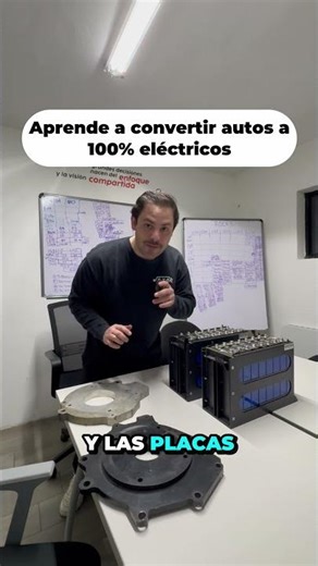 ¿Cómo convertir un vocho a eléctrico en EVH Academy?