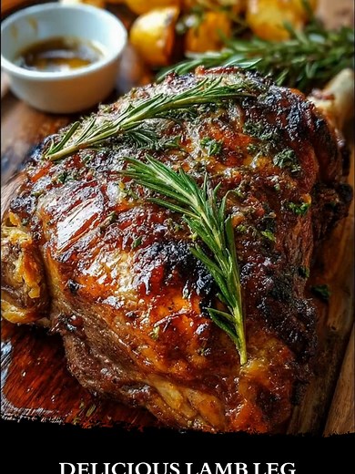 Delicious Lamb Leg Roast Recipe Ingredients: 1 bone-in leg of lamb (4–6 lbs) 4 cloves garlic, minced 2 tbsp olive oil 2 tbsp fresh rosemary, finely chopped (or 1 tbsp dried) 1 tbsp fresh thyme leaves (or 1/2 tbsp dried) 2 tsp salt 1 tsp black pepper 1 tbsp Dijon mustard (optional, for added tang) Juice of 1 lemon 1 cup beef or lamb broth (for roasting pan) Directions: Preheat Oven: Preheat your oven to 425°F (220°C). Prepare the Herb Rub: In a small bowl, mix together olive oil, garlic, rosemary