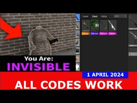 NEW CODES 👔OUTFITS Chillz's Murder Mystery 2 ROBLOX ALL CODES APRIL 1, 2024