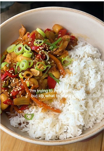 Easy Healthy Cashew Chicken Recipe