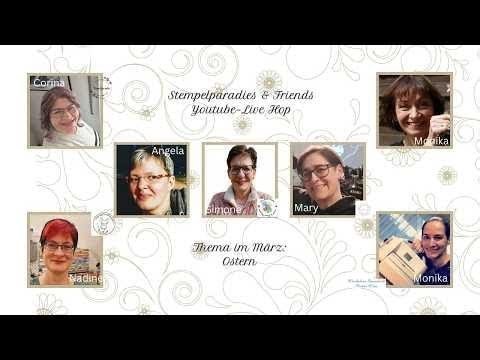 DIY Easter Staircase Box by Stampin' Up! Tutorial with @Wunderbarestempelwelt YouTube Live Hop