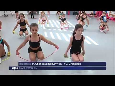 Le club de gymnastique rythmique de Pollestres