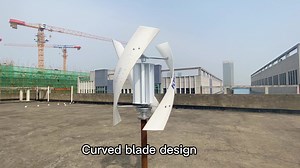 Manufacturer Quality 1500w Wind Generator 48v Wind Turbine Wind Fan Generating Power for Farm 500w  12/24v