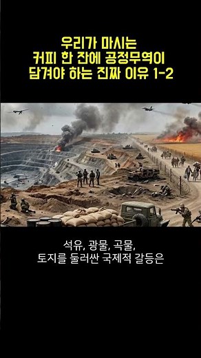 [공정무역의 이해] 1탄 우리가 마시는 커피 한 잔에 공정무역이 담겨야 하는 진짜 이유 1-2